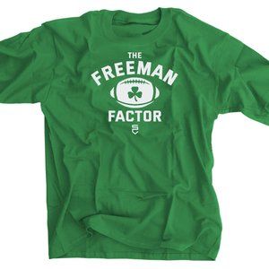 The Freeman Factor Green Shirt - Marcus Freeman Notre Dame Football Coach
